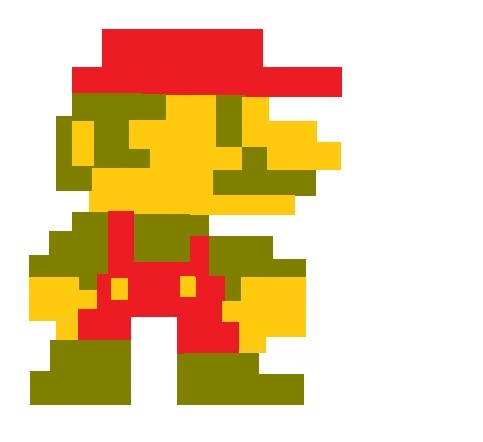 483x442 8 Bit Clipart Art