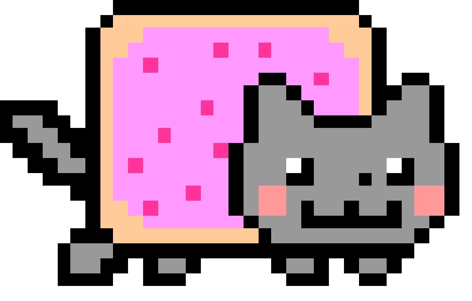 1504x960 8 Bit Clipart Nyan Cat