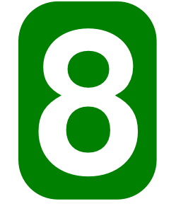 249x298 White Green Rounded Rectangle 8 Clip Art