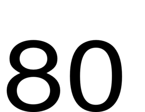 299x231 80r Clip Art