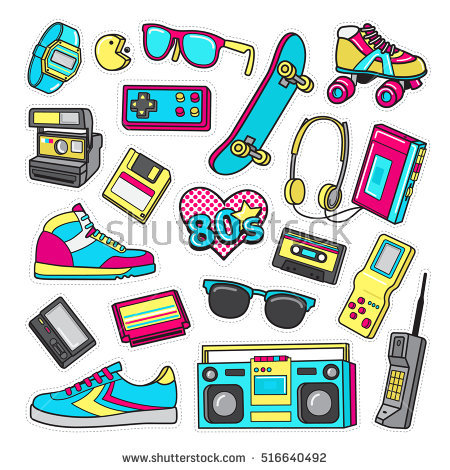 450x470 Shoe Clipart 80'S
