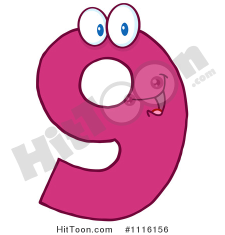 450x470 Nine Clipart