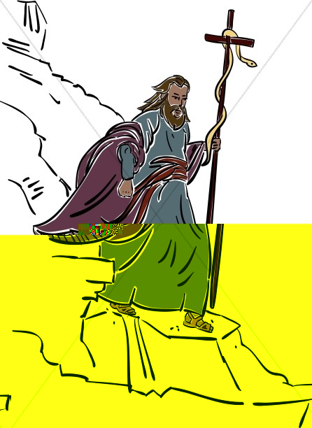 446x612 Top 90 Moses Clip Art