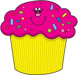 310x300 Birthday Cupcakes Clipart