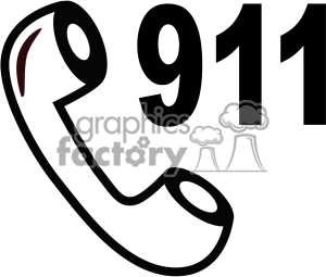 300x255 Teller Calling 911 Clipart