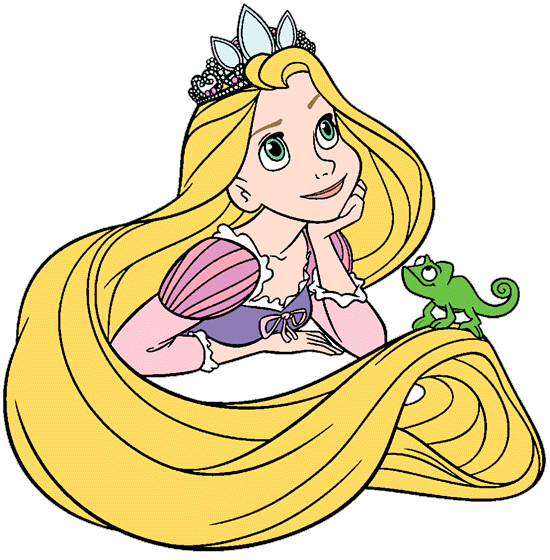 550x560 Top 97 Rapunzel Clip Art