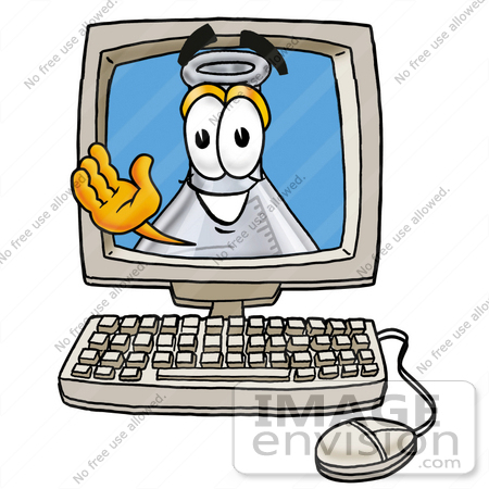 450x450 Royalty Free Cartoons Amp Stock Clipart Of Desktop Computers Page 2