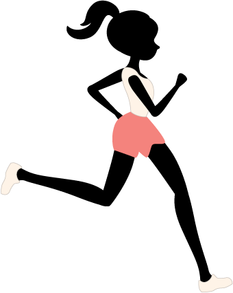 340x426 Girl Running Running Girl Free Download Clip Art On Clipart 2