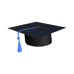300x300 Graduation Cap Clip Art Cliparts
