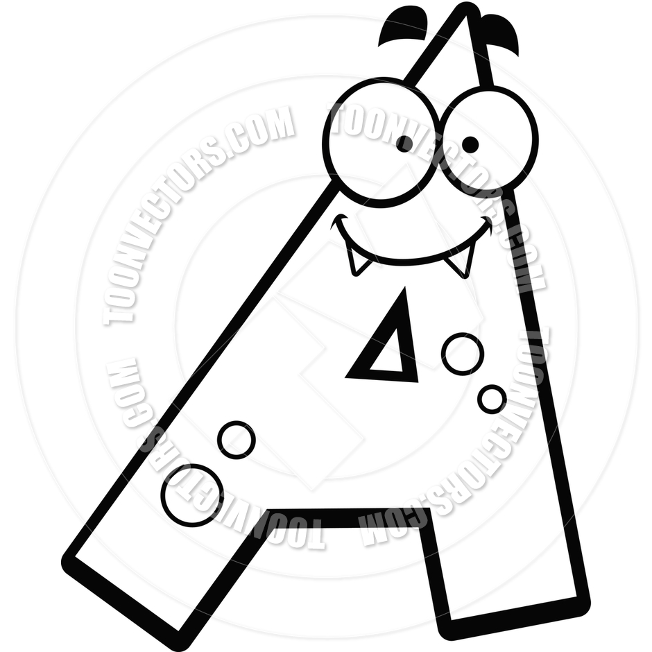 940x940 Monster Clipart Letter