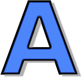 267x250 A Letter Cliparts 170584
