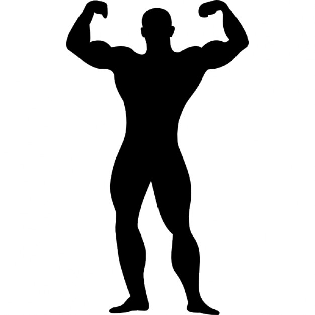 626x626 Muscle Man Clip Art