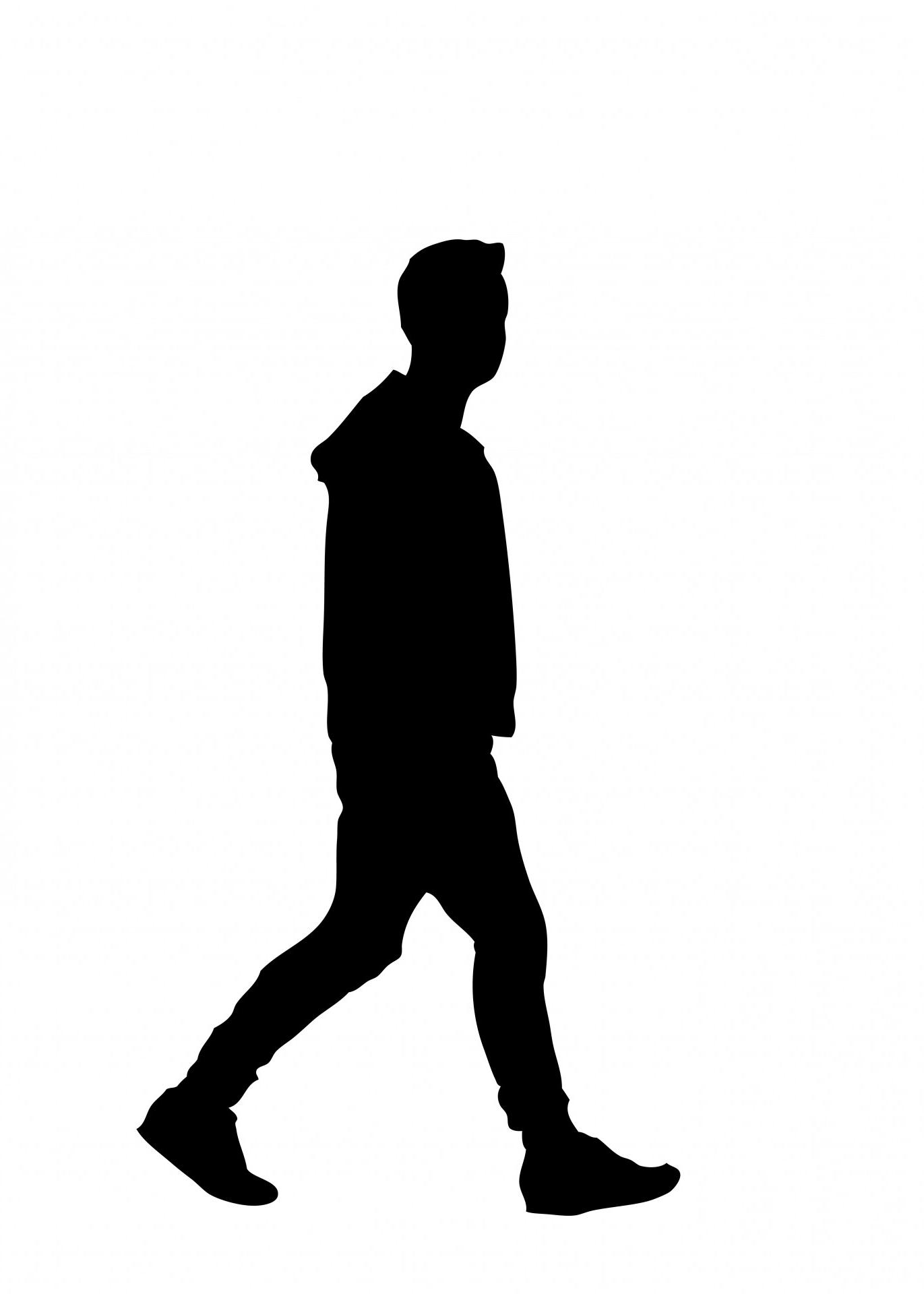 1371x1920 Best Hd Man Walking Silhouette Clip Art Cdr Free Vector Art