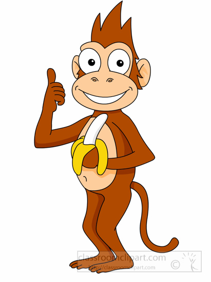 411x550 Monkey Clip Art For Teachers Clipart Panda