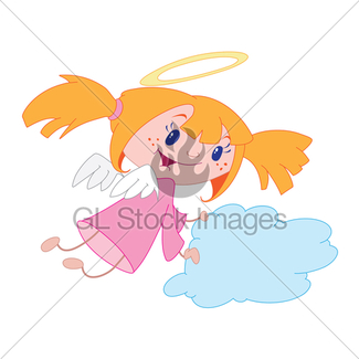 325x325 Little Angel. Gl Stock Images
