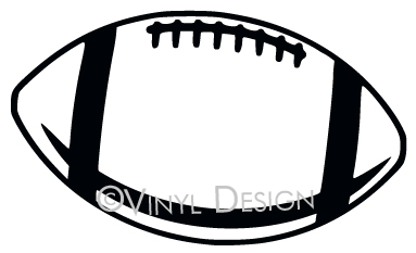 383x233 Football Outline Image Clipart Panda