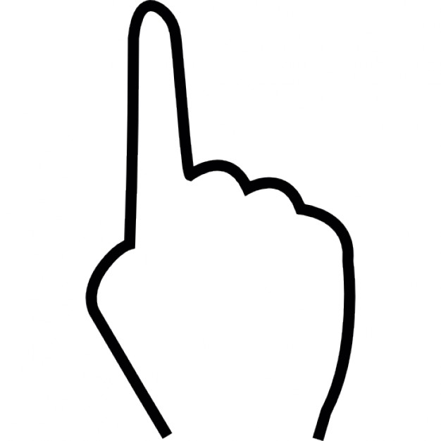 626x626 One Finger Of A Hand, Ios 7 Interface Symbol Icons Free Download