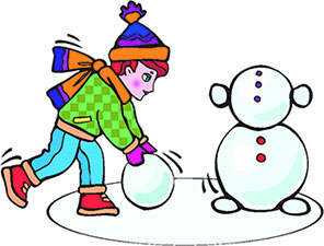 296x225 Free Snowman Clipart