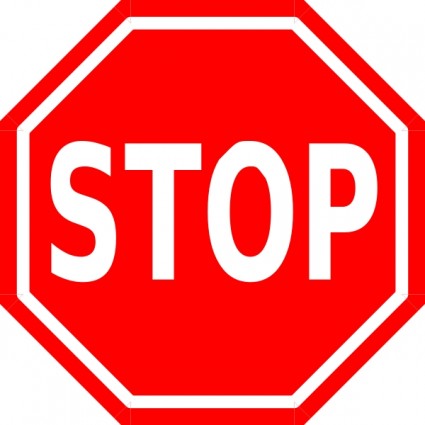 425x425 Printable Stop Sign Clipart
