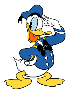 251x308 Donald Duck Clipart