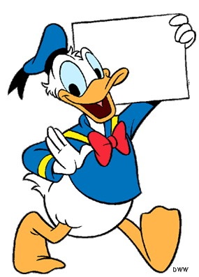 285x397 Donald Duck Clipart Old Fashioned
