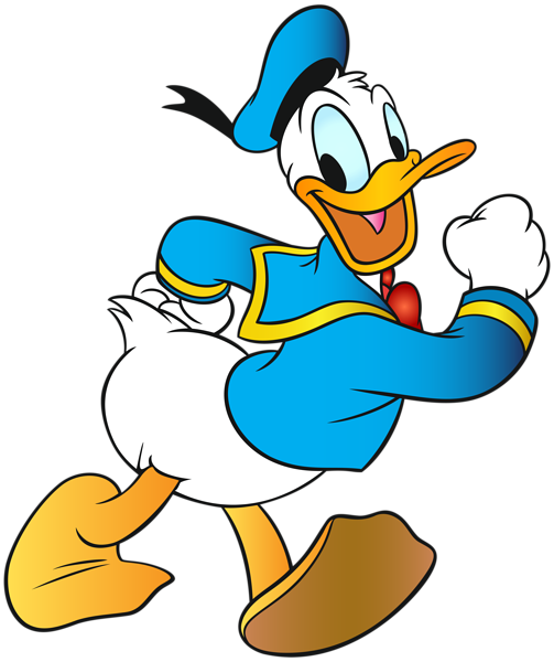 503x600 Donald Duck Clipart Transparent