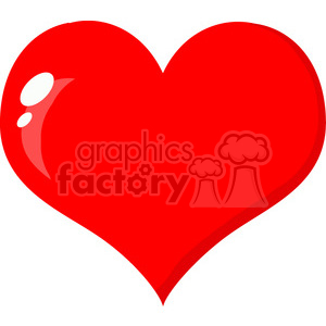 300x300 Cute Red Heart Clipart