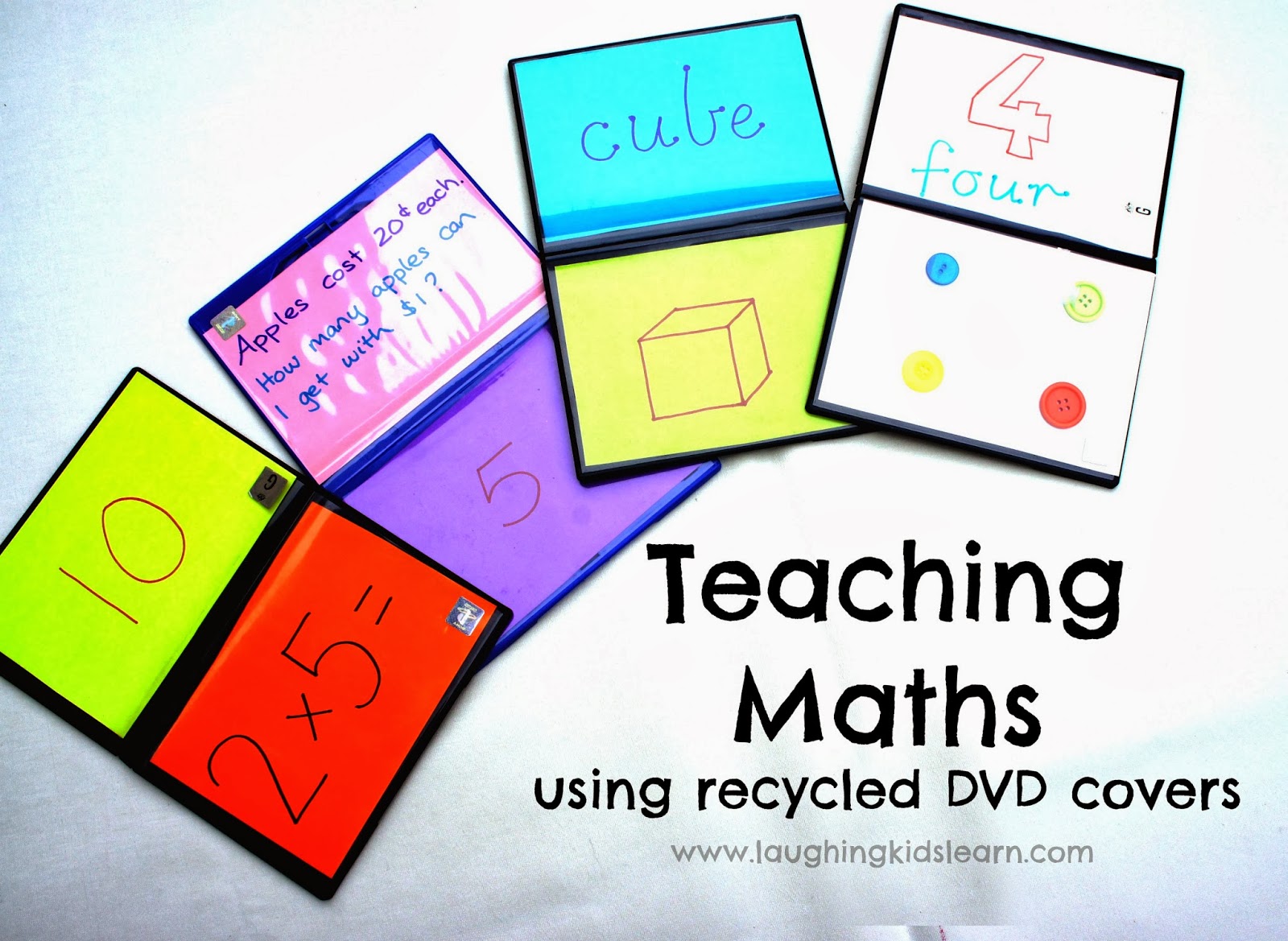 1600x1169 Teaching Maths Using Recycled Dvd Covers
