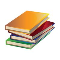 200x200 Books Icon Vector Image