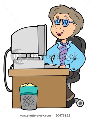 360x470 Cartoon Office Clipart