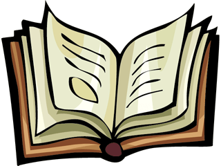 320x240 Open Journal Clipart