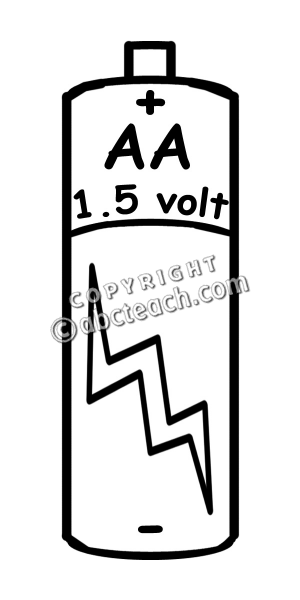 300x600 Aa Batteries Clip Art Cliparts