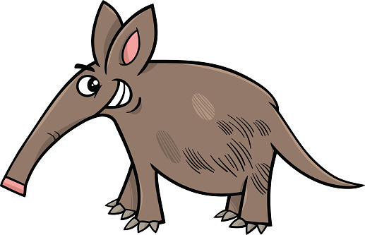 517x333 Aardvark Clipart