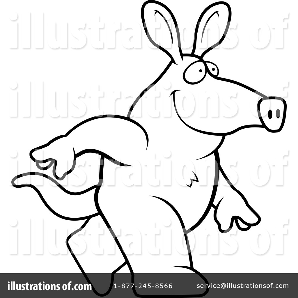 1024x1024 Aardvark Clipart
