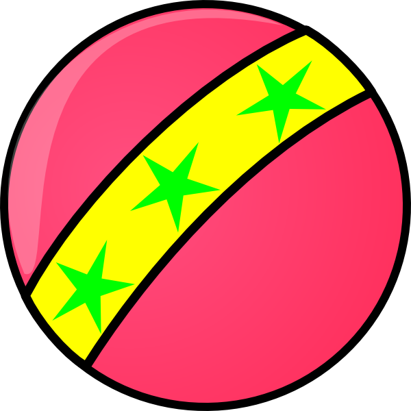 600x600 Pink Ball Clip Art