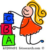 181x194 Building Blocks Clip Art