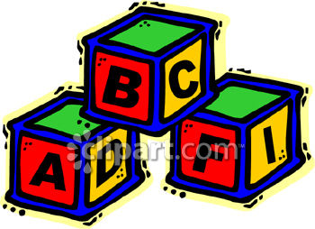 350x254 Abc Blocks Clipart