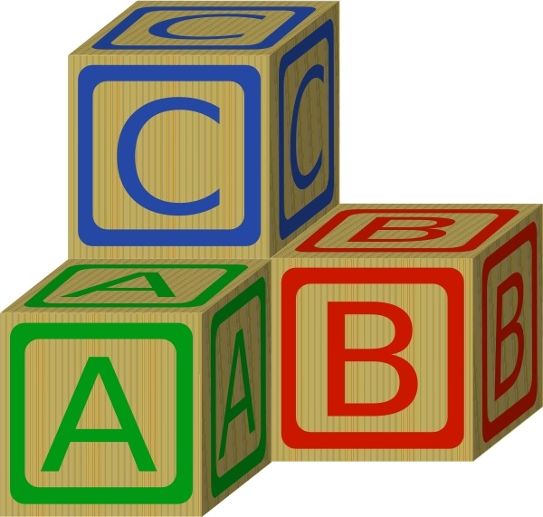 600x571 Abc Blocks Clip Art Free Vector In Open Office Drawing Svg ( Svg