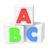 170x170 Clip Art Of Abc Blocks K20181062