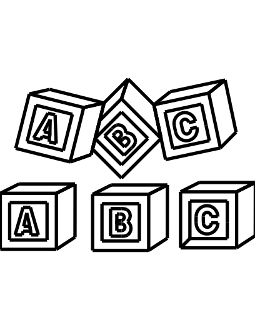 Abc Blocks Drawing | Free download on ClipArtMag