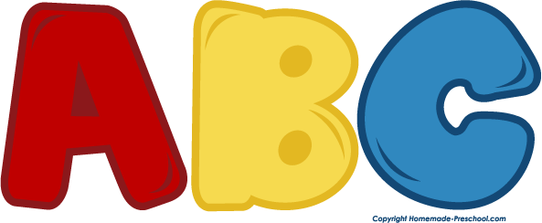 593x244 Abc Clip Art Free Co Image