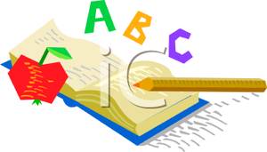 300x171 Art Image Abc Written Over A Textbook