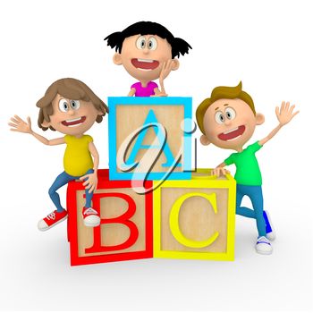 350x350 Abc Kids Clipart