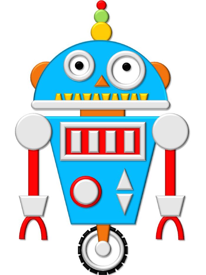 700x933 A Graphic Of A Robot.