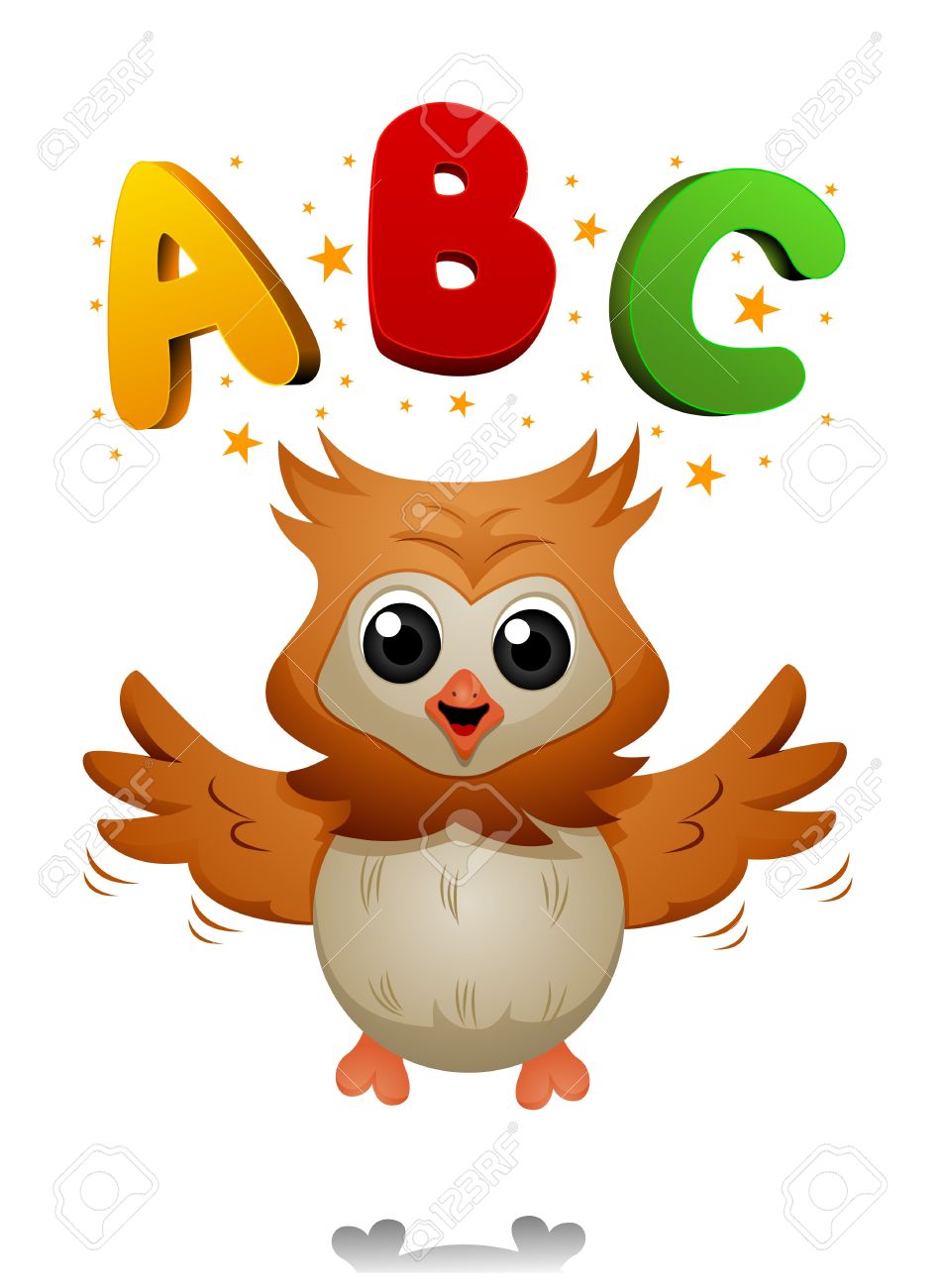 952x1300 Owl Clipart Abc