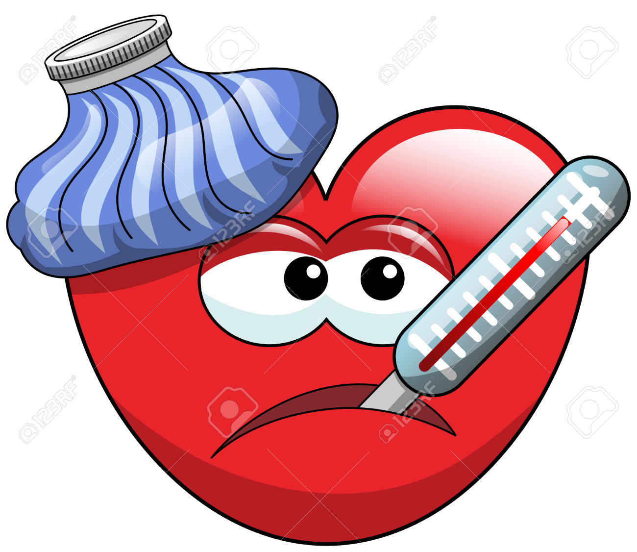 1300x1126 Broken Heart Clipart Sick Heart