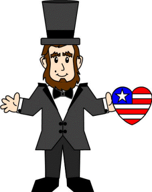 300x378 Abraham Lincoln Paper Doll Craft President's Day Crafts