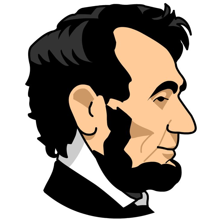 736x736 Head Clipart Abraham Lincoln