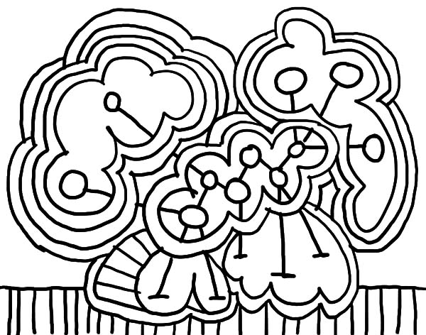 600x472 Floral Abstract Coloring Pages Coloring Sky