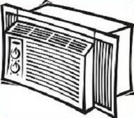 192x169 Air Conditioner Clipart